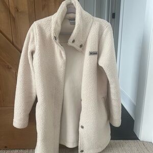 Columbia Women's Off-White Teddy Jacket